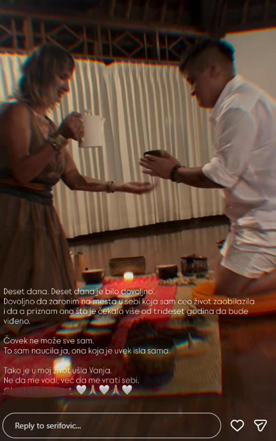 Marija Šerifović objava