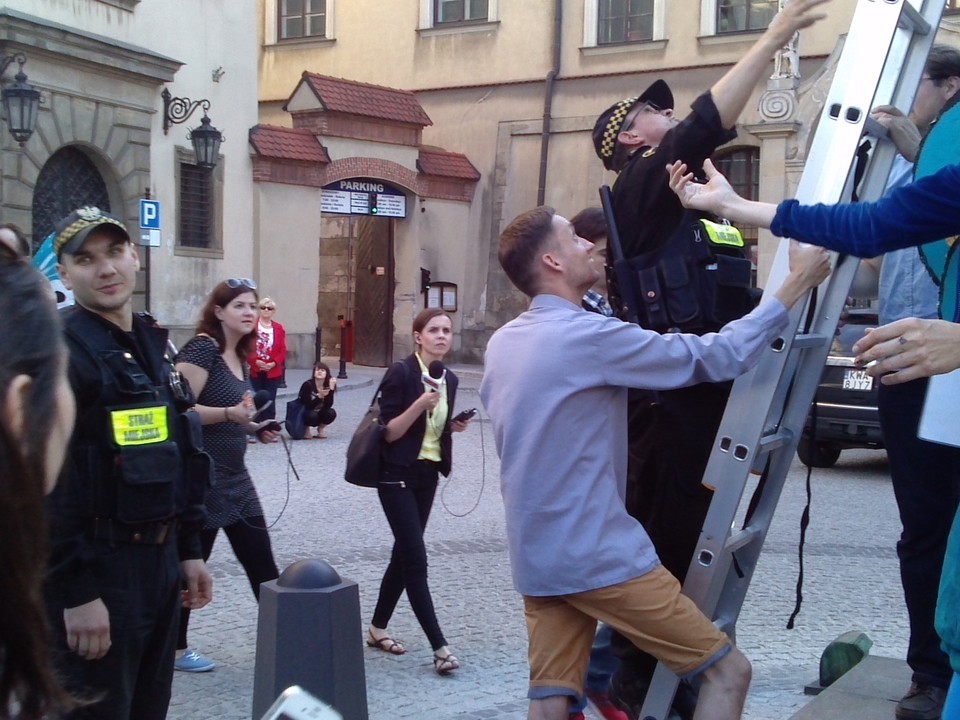 Protest ws. krakowskiego Zakrzówka