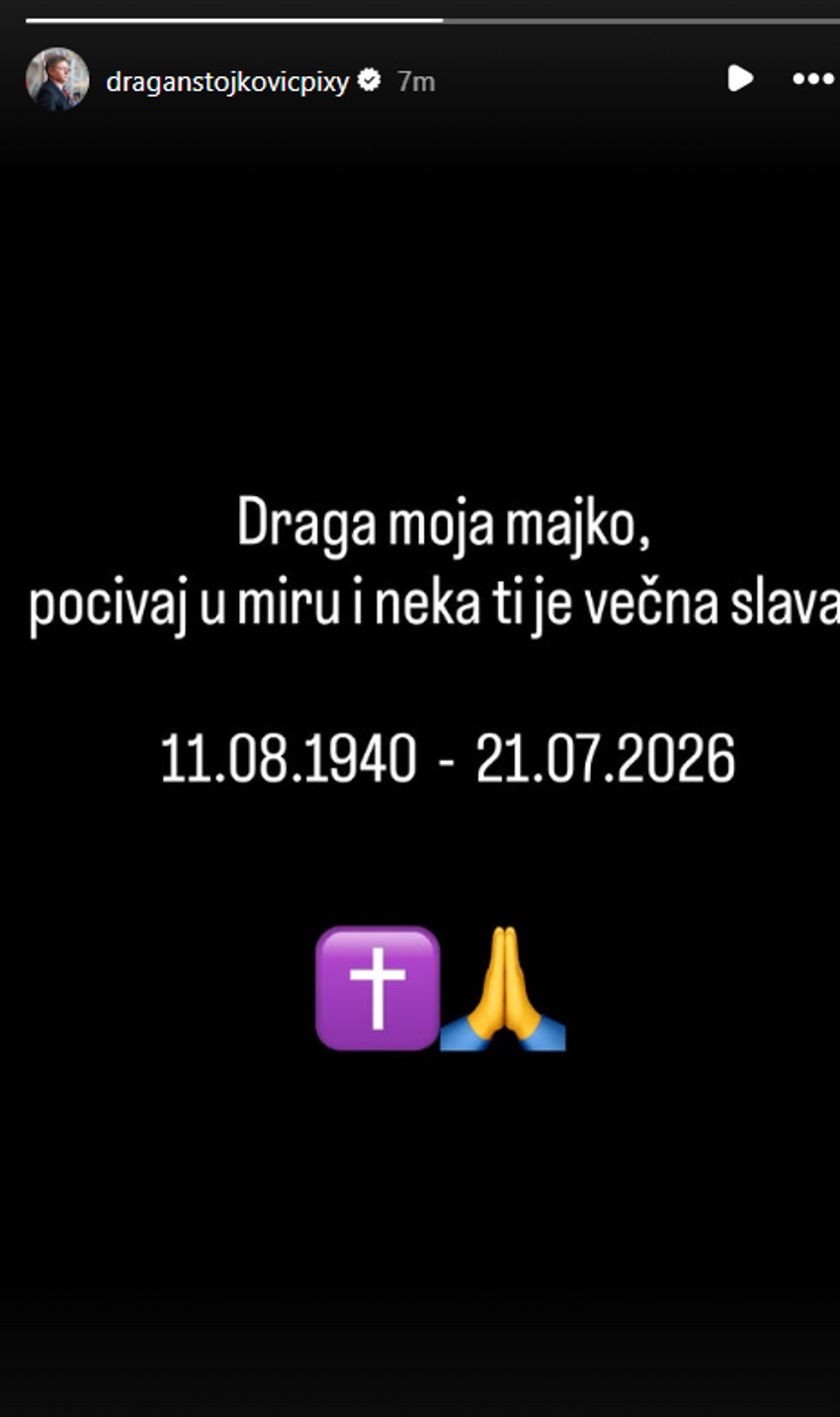 Piksiju umrla majka