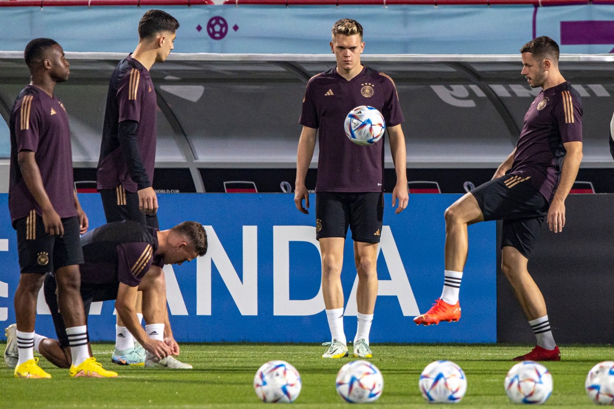 Reprezentacja Niemiec trening