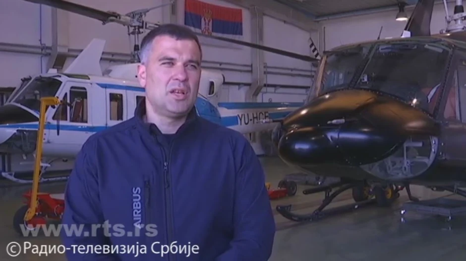 Nenad Nedić, komandant helikopterske jedinica MUP-a