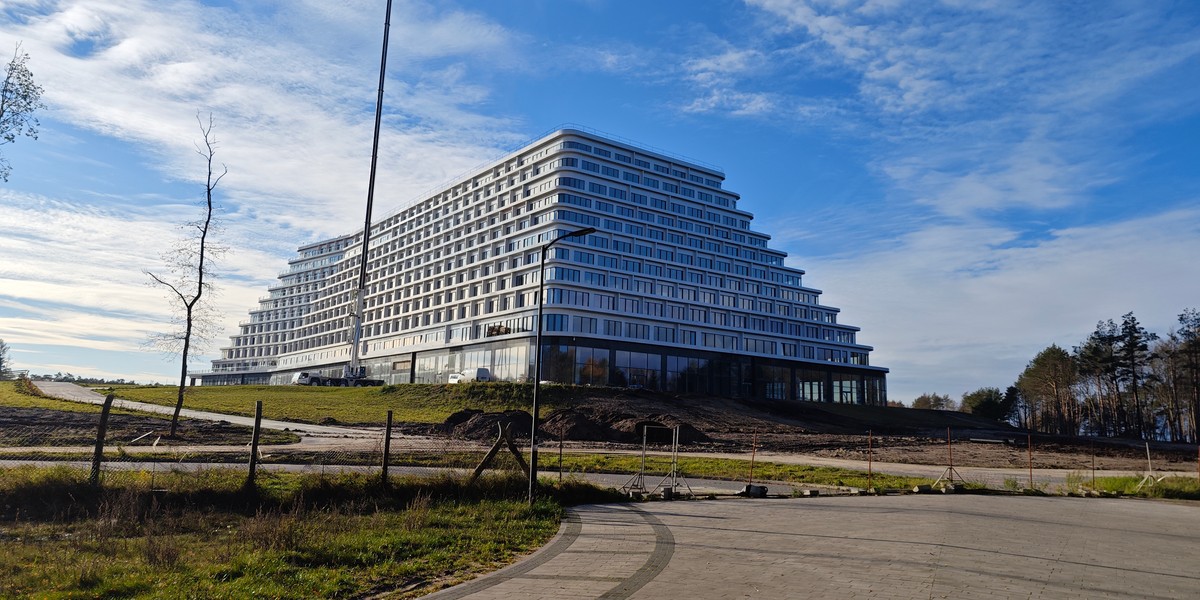 Hotel Gołębiewski w Pobierowie.