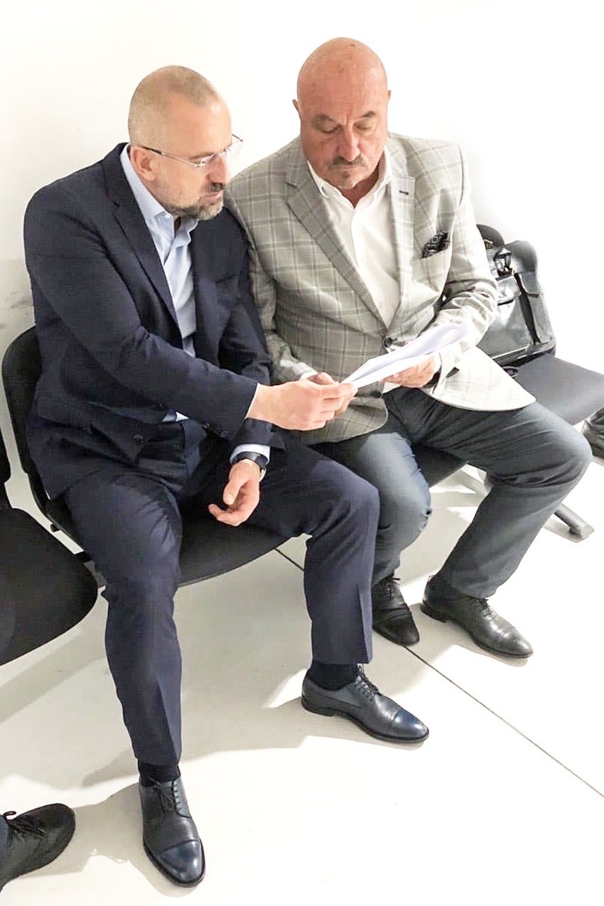 Radoičić sa advokatom Petronijevićem