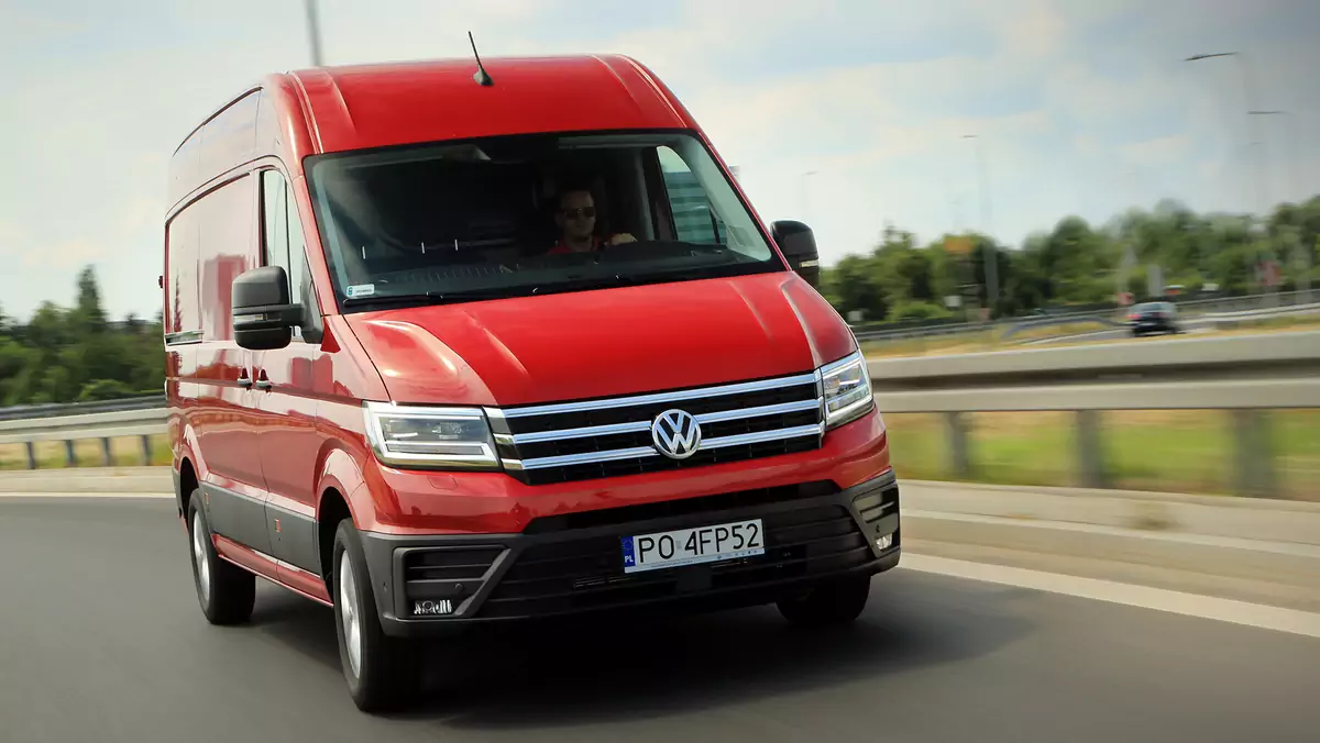 Volkswagen Crafter 35 - dostawcza ekstraklasa