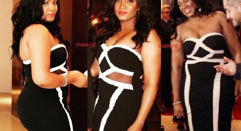 Omotola Jalade-Ekeinde at 'Scent of Africa' launch in Ghana