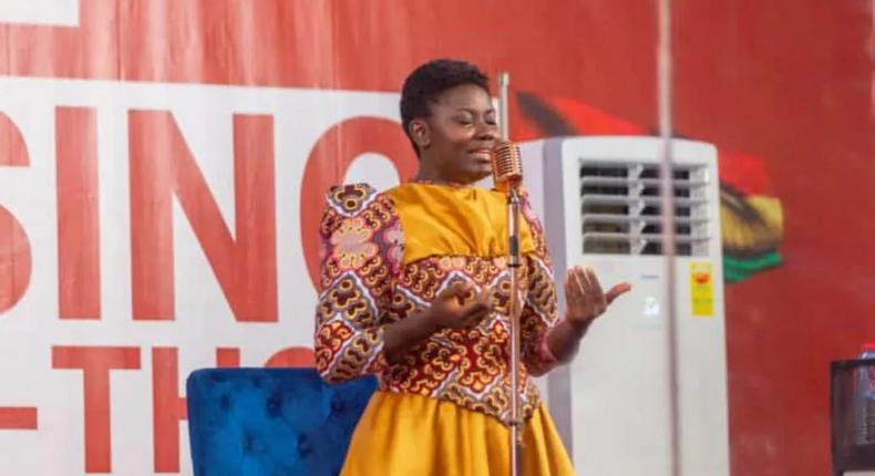 After the sing-a-thon record, Afua thanked Ghanaians for their love and prayers, which gave her the strength.