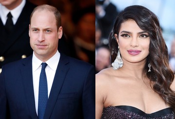 Vilmos herceg és Priyanka Chopra