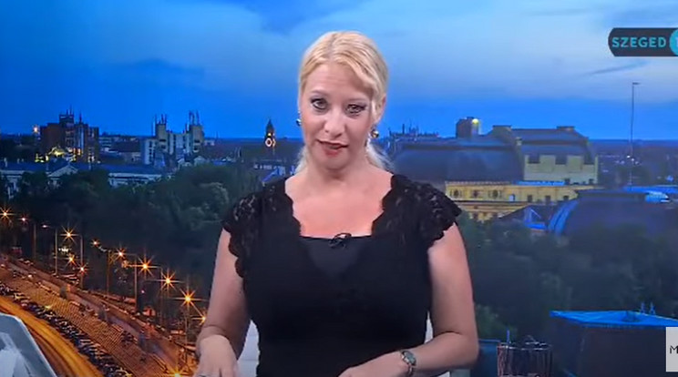 Csongrád-Csanád "vármegyéből" köszönt el a Szegedi TV műsorvezetője / Fotó: Youtube