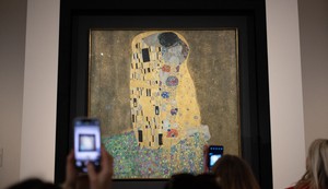 Gustav Klimt, "Poljubac"