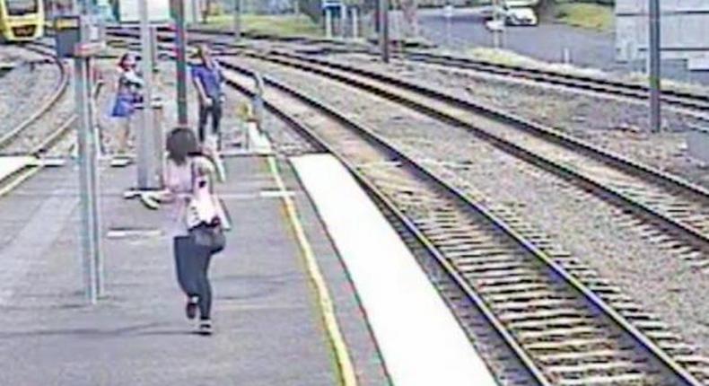 Teenager goes viral after stopping train to save her pet bird