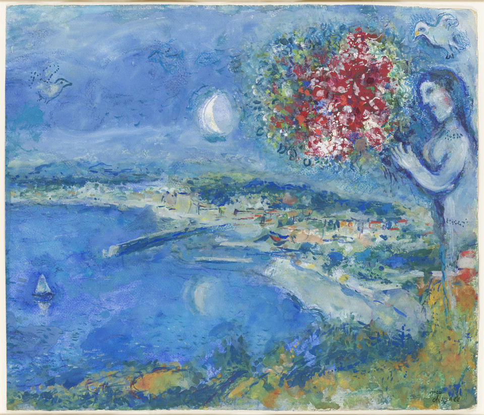 Marc Chagall - "Zatoka Aniołów" (1971–78)