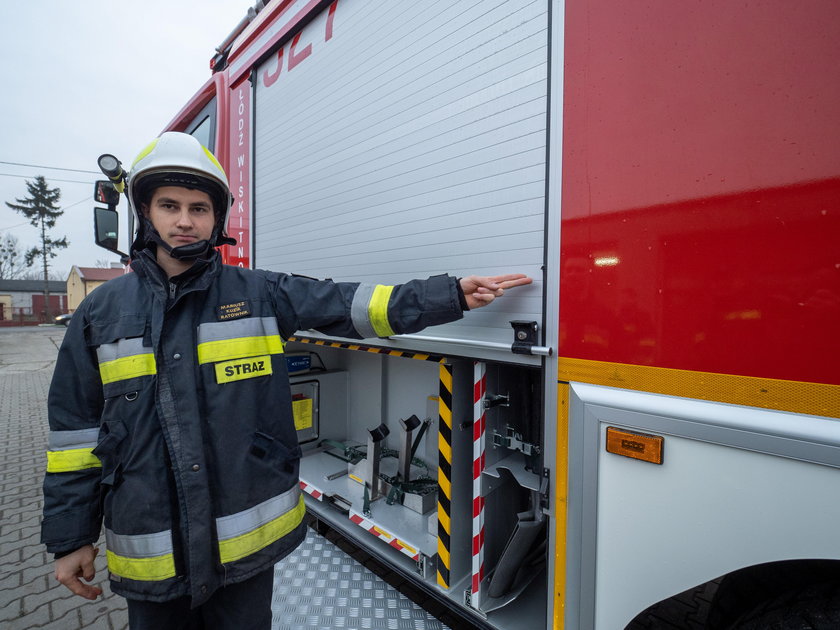 Złodzieje okradli strażaków OSP Łódź Wiskitno