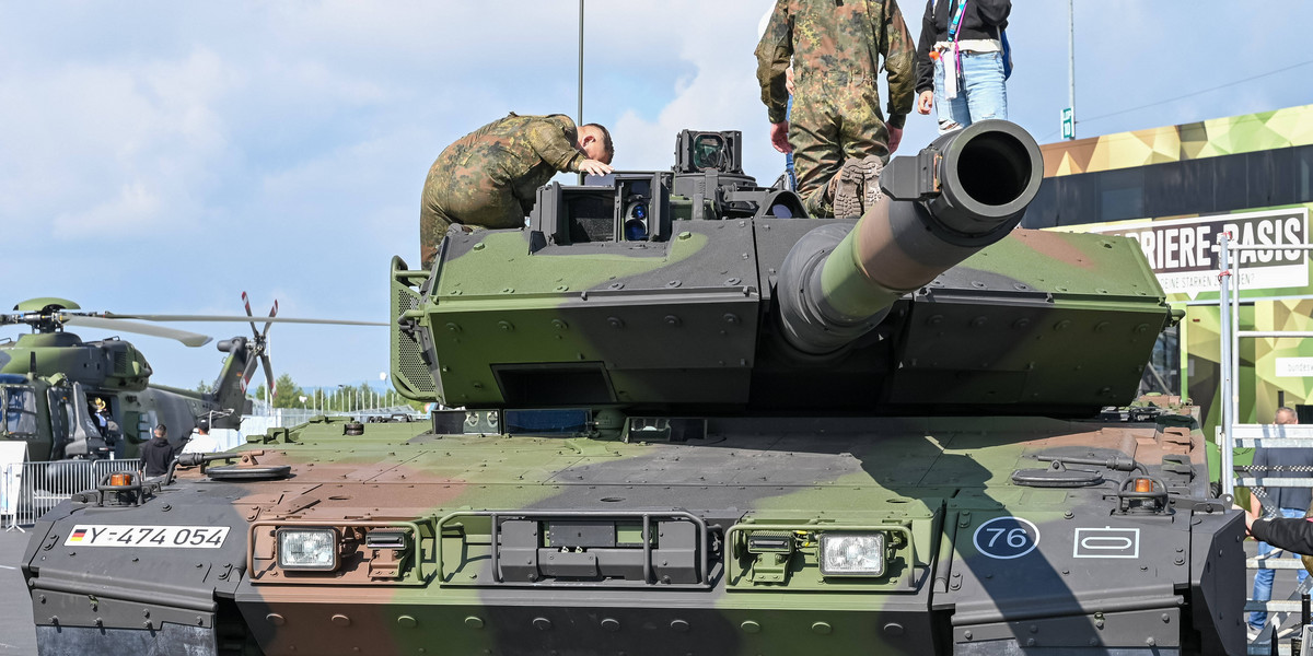 Niemcy wciąż nie chcą wysyłać swoich czołgów do Ukrainy.