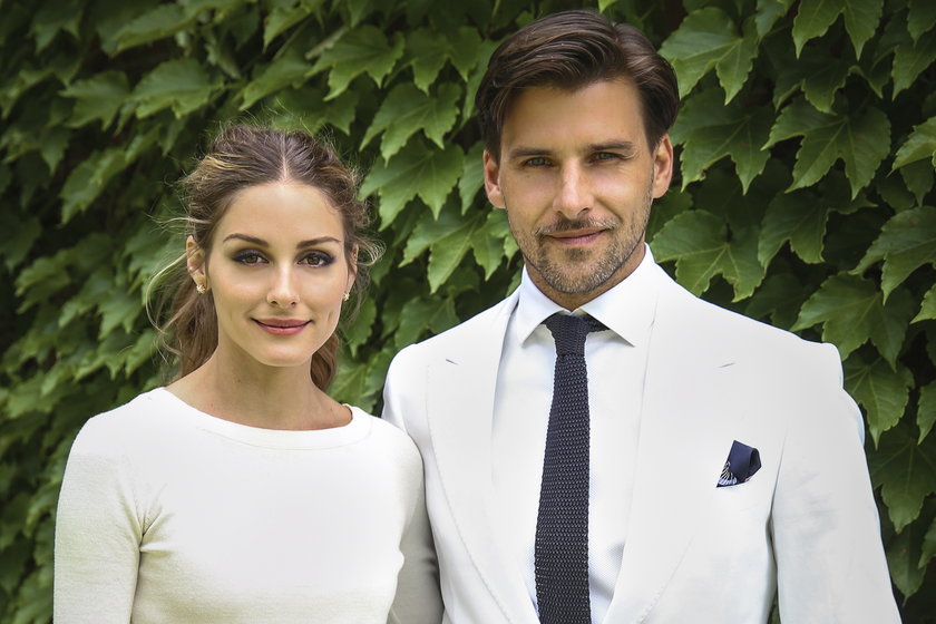 Olivia Palermo ze swoim mężem