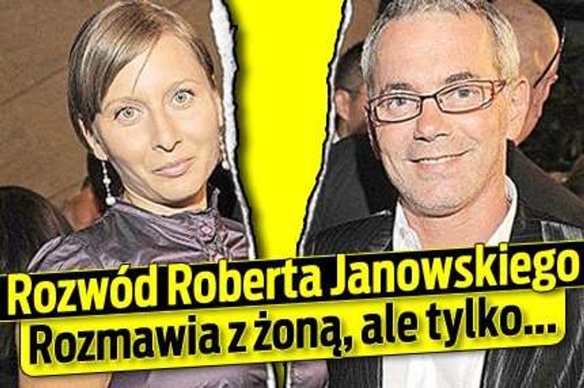 Rozwód Janowskiego.Rozmawia z żoną, ale tylko... 