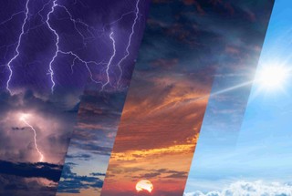 W nocy tropikalne temperatury, przelotne opady deszczu i burze