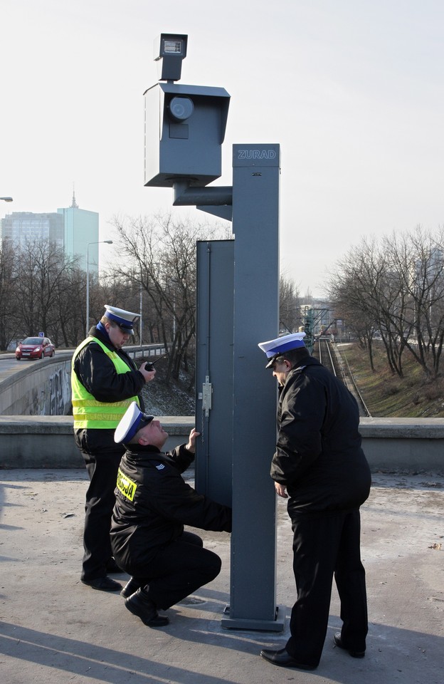 WARSZAWA POLICJA FOTORADAR