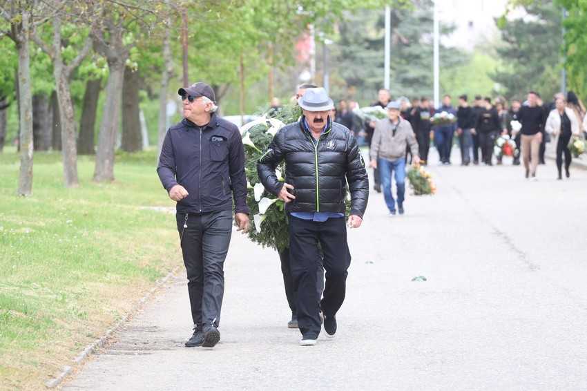 Sahrana Saše Katančića Novo Groblje