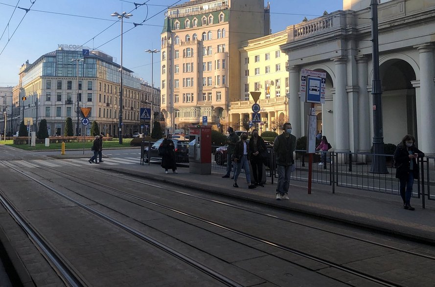 Widok na plac, lata współczesne