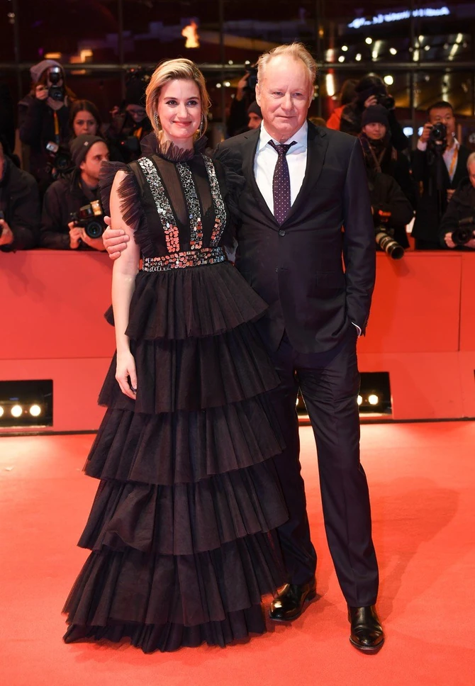 Danica  Ćurčić na crvenom tepihu u Berlinu