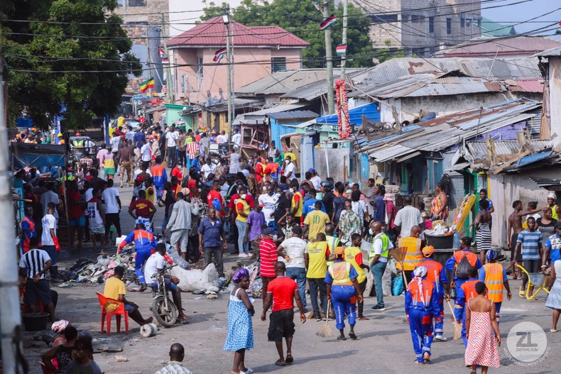 Ga Mantse and Greater Accra Regional Minister join forces to clean the city