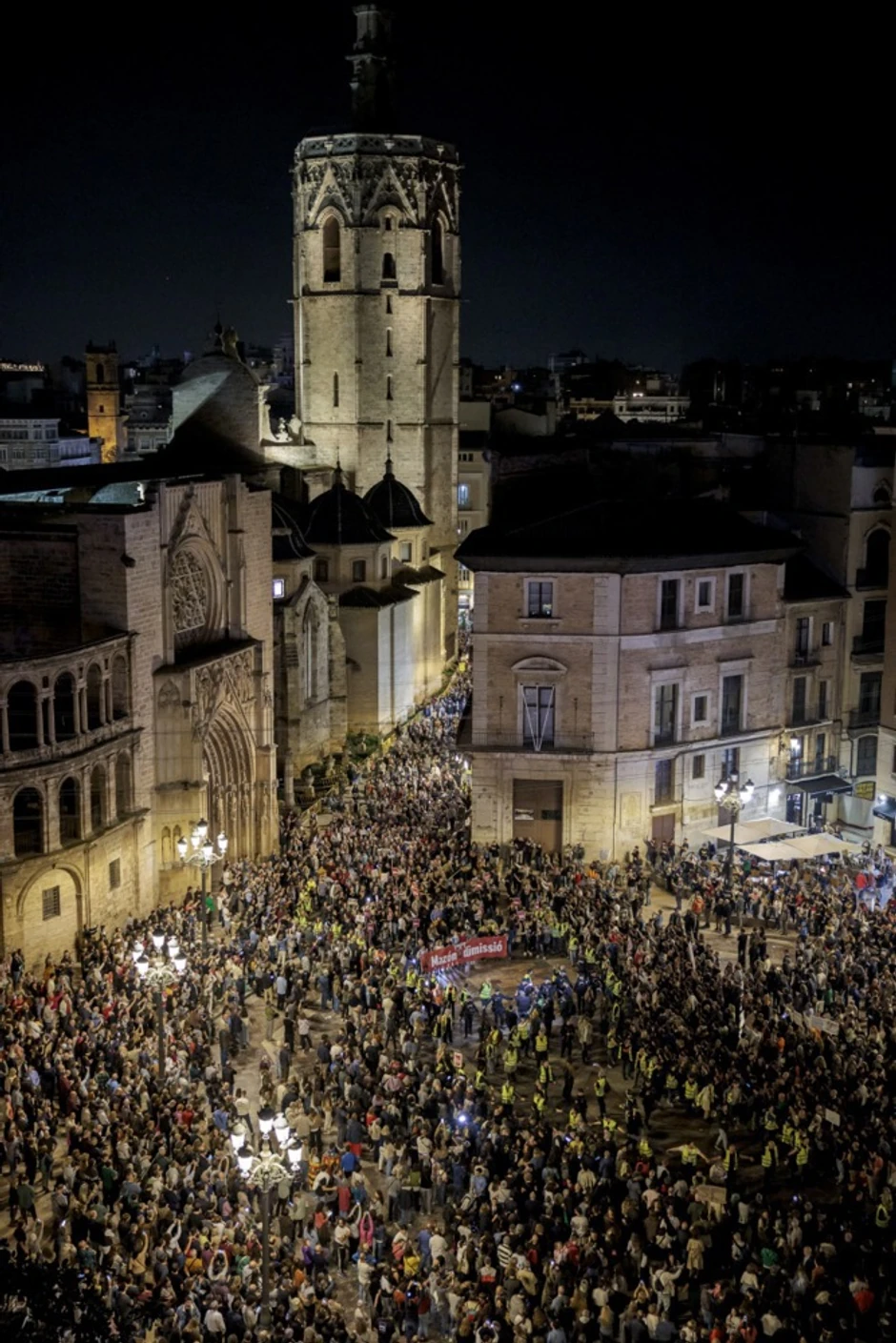 Protest u Valensiji 9. novembra