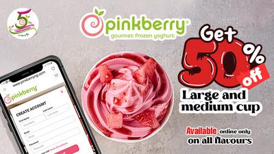 Enjoy true taste of guilt-free indulgence this week with Pinkberry cool deals