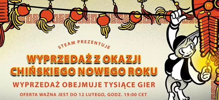 Rusza Lunar New Year Sale na Steamie - oferta obejmuje tysiące gier!