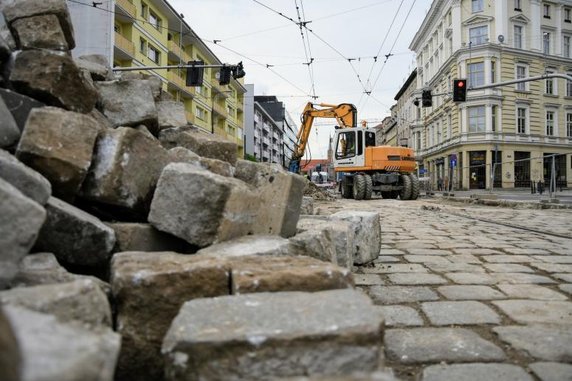 Remont na ul. Piotra Skargi