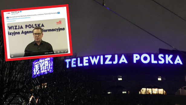 Michał Adamczyk "nowym prezesem" TVP". To obiecał widzom