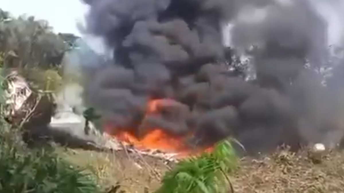 Srušio se avion u Kolumbiji