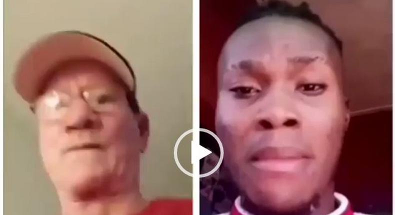 'Sakawa' boy responds to scammed white man who begged for return of his money (Video)