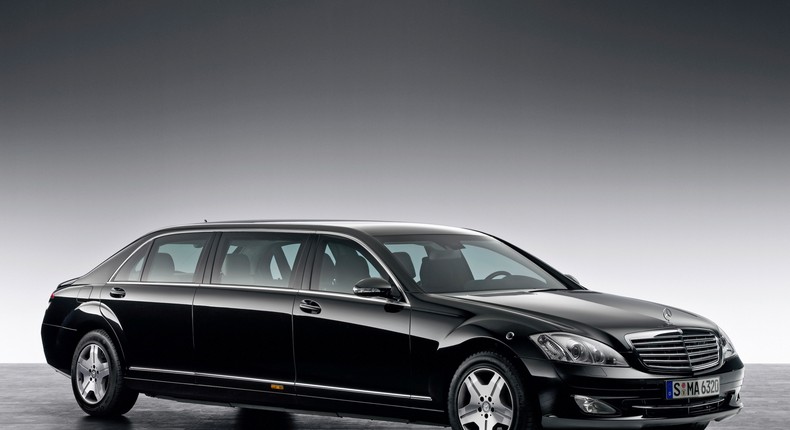 The W221 Mercedes-Benz S600 Pullman Guard was introduced for the 2008 model year.