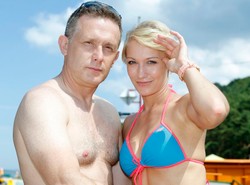 Robert Moskwa wziął ślub. Jego wybranka jest instruktorką tańca na rurze [FOTO]