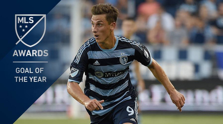 Németh Krisztián elismeréséhez klubja is gratulált /Fotó: Facebook/Sporting Kansas City