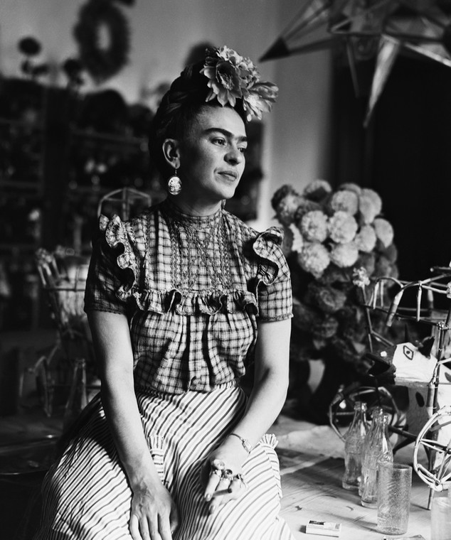  Frida Kahlo w 1944 r.