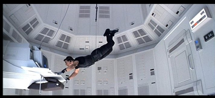 Kadr z filmu "Mission: Impossible"