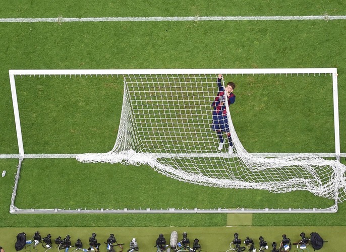 Tak Barcelona cieszyła się z wygrania Ligi Mistrzów