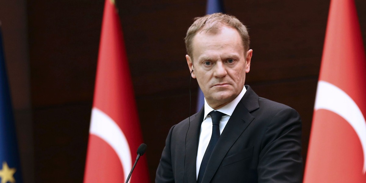 Donald Tusk, szef Rady Europejskiej