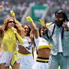 Šakira i Burna Boj nastupaju na stadionu Asteka | Foto: EPA