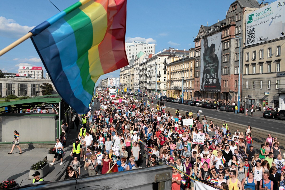 Parada równości w Warszawie