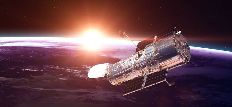 Teleskop Hubble'a zrobił efektowne zdjęcie "kosmicznego miecza"