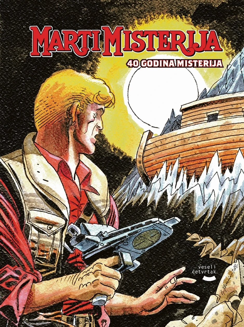 Marti MisterijaScenario: Alfredo KasteliCrtež: Grupa autoraFormat: 235 x 315Broj strana: 336Povez: TvrdiKolor i c/bIzdavač: Veseli četvrtak