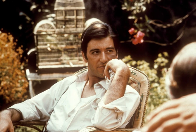 Al Paćino u filmu "Kum"