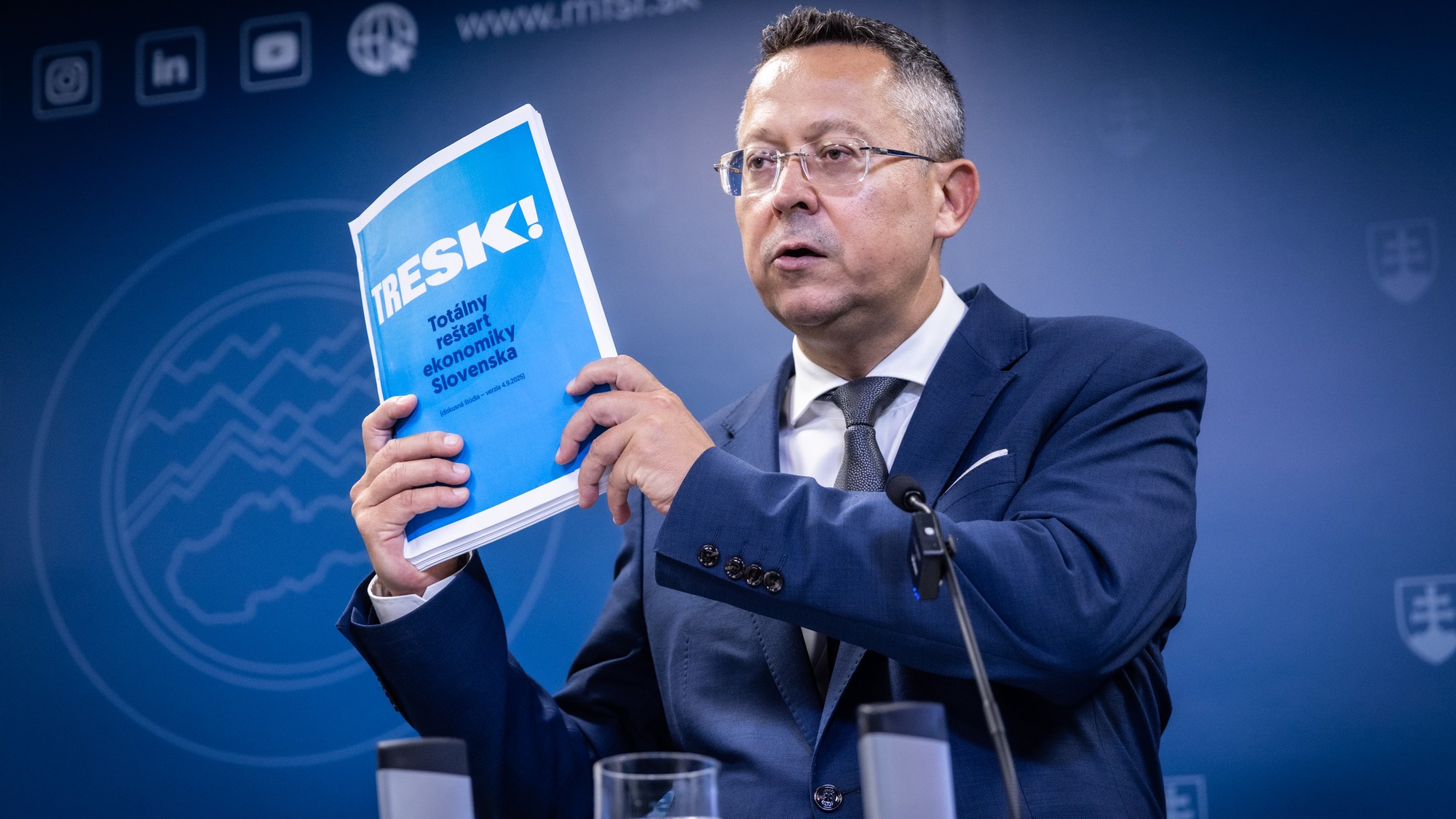 Ladislav Kamenický predstavuje 3.konsolidačný balíček 9.9.2025