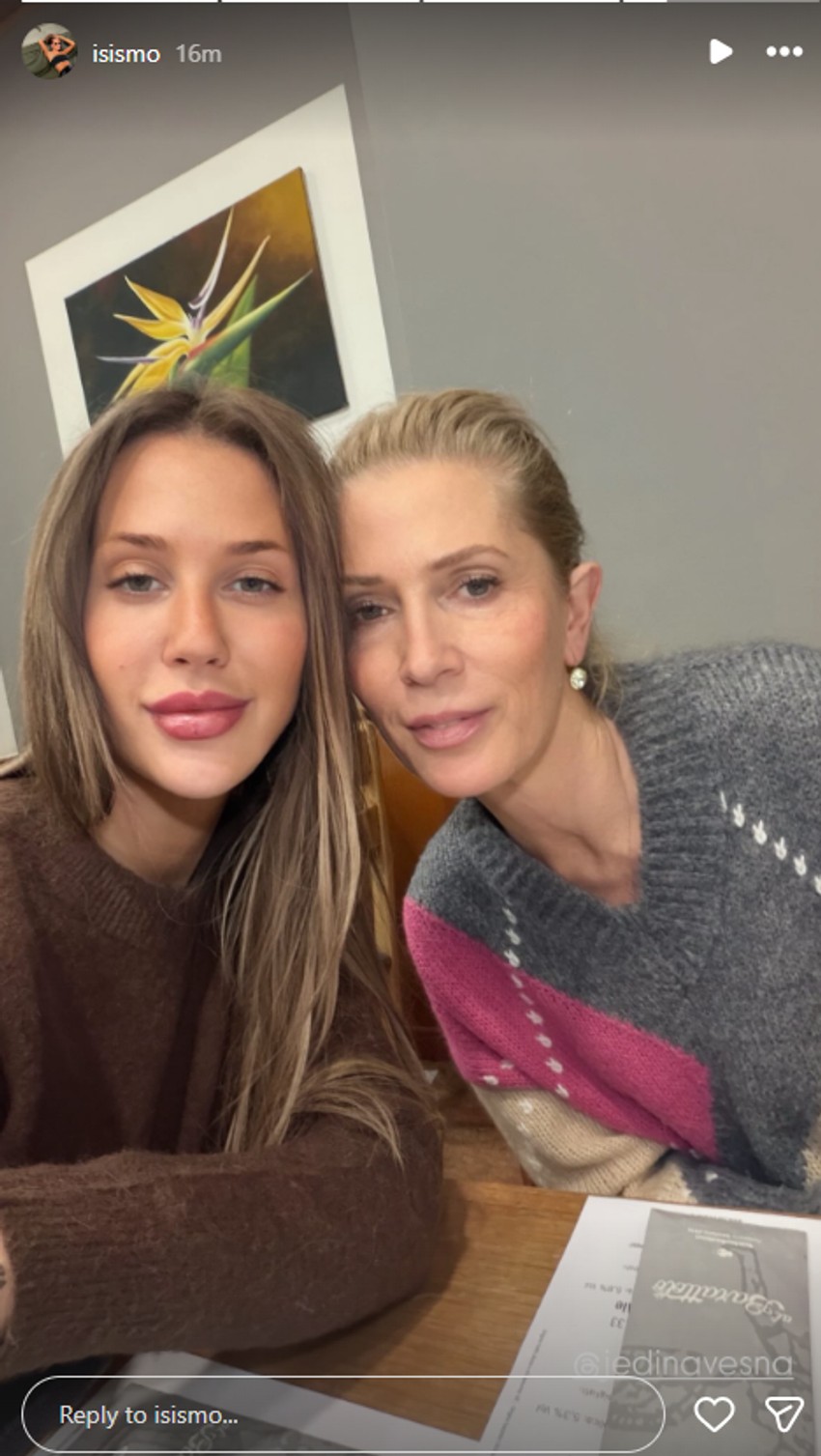 Isidora pokazala majku