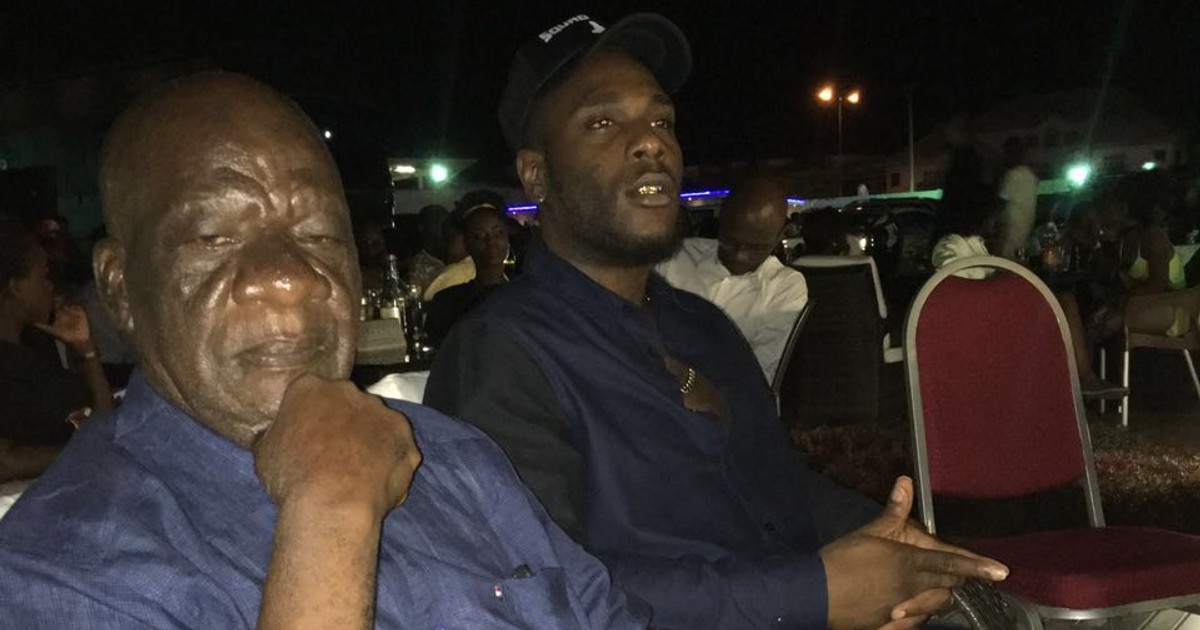 Burna Boy's grandfather is sure of a Grammy award win ...