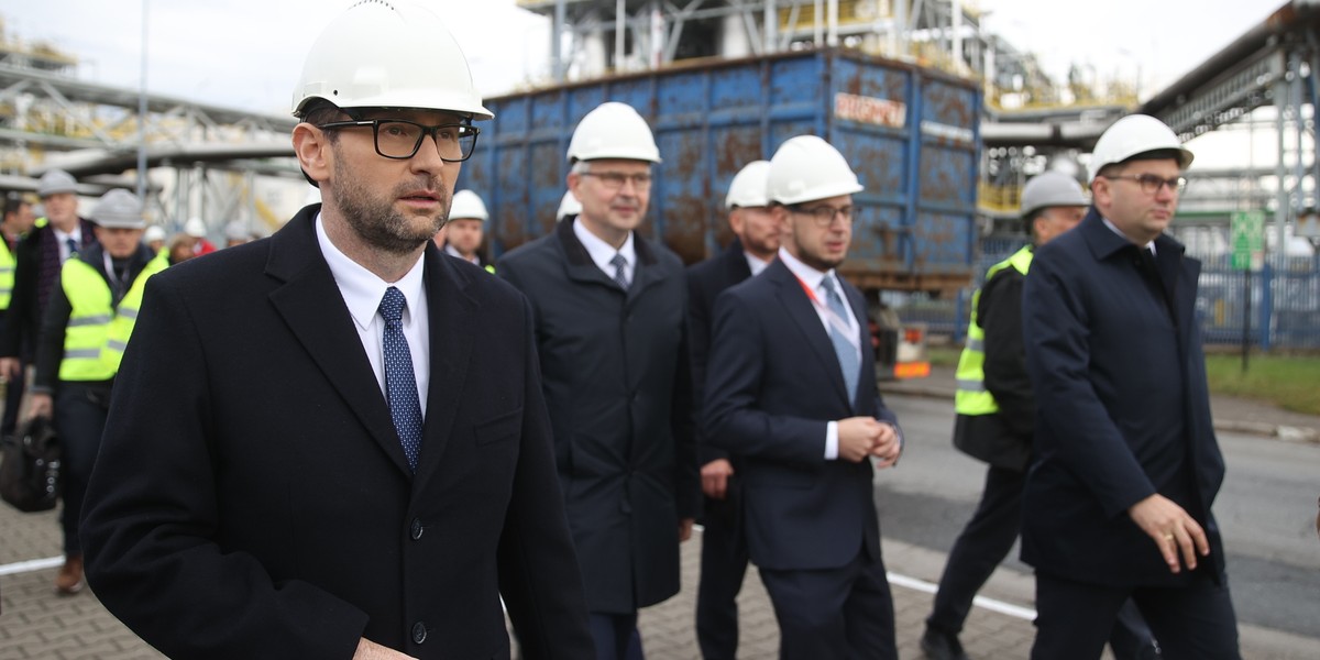 Daniel Obajtek podkreślał, że Orlen jest gotowy na transformację energetyczną