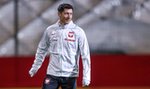 Tak Robert Lewandowski reagował na treningu reprezentacji Polski. Jego mina mówi wszystko [WIDEO]