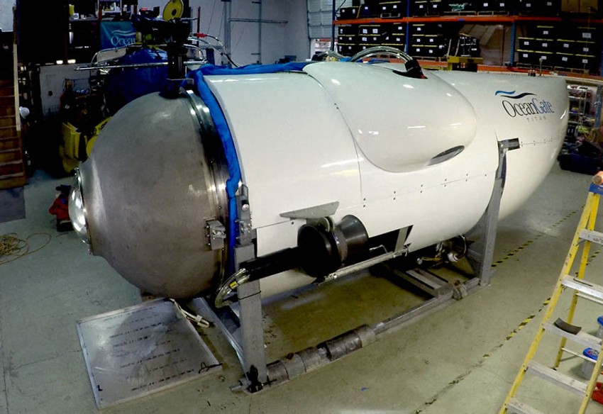 Podmornica pre odlaska u dubine okeana